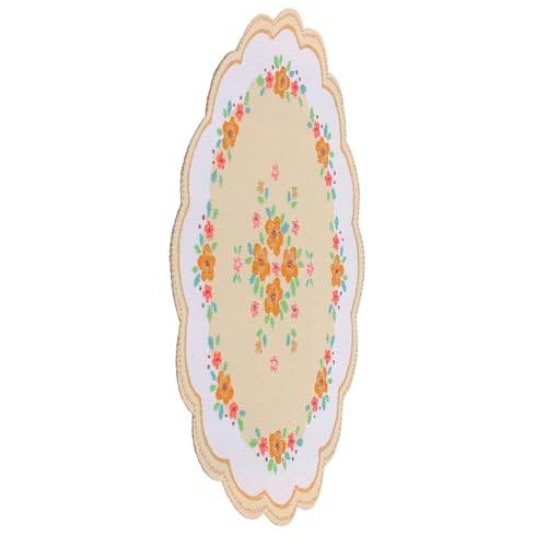 TOYANDONA Gewebte Teppiche für Maßstab Möbel Vintage Mini Teppiche für Kreatives und Kleine Wohnraumdekoration von TOYANDONA