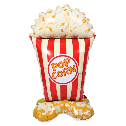 TOYANDONA Giant Inflatable Popcorn Balloons Stehendes Popcorn Aluminiumfolie Partydeko Kindergeburtstag Karneval Halloween Fotohintergrund TOYANDONA Giant Inflatable Popcorn Balloons Stehendes Popcorn Aluminiumfolie Partydeko Kindergeburtstag Karneval Halloween Fotohintergrund von TOYANDONA