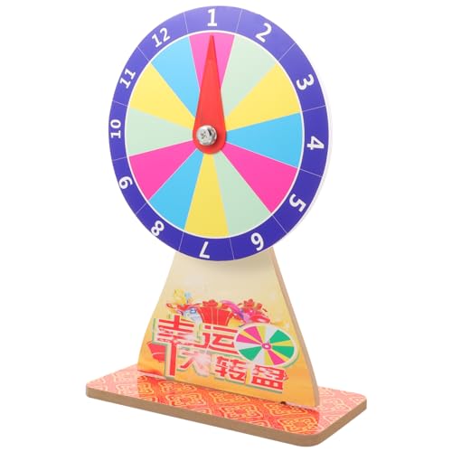 TOYANDONA Party Spiel Rotierendes Rad Für Feiern Und Veranstaltungen Mit Ständer Und Zeiger Für Und Spieleabende TOYANDONA Party Spiel Rotierendes Rad Für Feiern Und Veranstaltungen Mit Ständer Und Zeiger Für Und Spieleabende von TOYANDONA