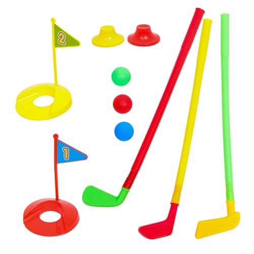 TOYANDONA Golfspielzeug Set aus Robustem Indoor und Outdoor für Kleinkinder Koordination und Interesse an Minigolf Outdoor Ab Jahren von TOYANDONA