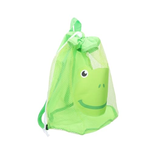 TOYANDONA Große Cartoon Mesh Strandtasche für Sandfestes Aufbewahrungsnetz für Sandspielzeug Robust und Leicht für Strand Spielplatz und Outdoor Aktivitäten Grün TOYANDONA Große Cartoon Mesh Strandtasche für Sandfestes Aufbewahrungsnetz für Sandspielzeug Robust und Leicht für Strand Spielplatz und Outdoor Aktivitäten Grün von TOYANDONA
