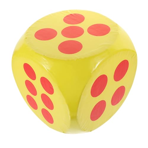 TOYANDONA Großer Schaumstoffwürfel Gelb Kinderfreundliches Geräuscharmes Spielwürfelspiel für Party Unterricht Vielseitiges Würfelspielzeug Kreatives Event Lernspiel Zubehör TOYANDONA Großer Schaumstoffwürfel Gelb Kinderfreundliches Geräuscharmes Spielwürfelspiel für Party Unterricht Vielseitiges Würfelspielzeug Kreatives Event Lernspiel Zubehör von TOYANDONA