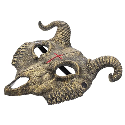 TOYANDONA Halloween Ziegenmaske Jungen Und Mädchen Maske Cosplay Pu 3d Dekorative Maske TOYANDONA Halloween Ziegenmaske Jungen Und Mädchen Maske Cosplay Pu 3d Dekorative Maske von TOYANDONA
