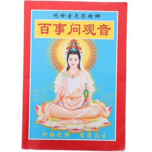 TOYANDONA Wahrsagerei Spiel Prop Buddhistischen Tempel Erzählen Buch Buddhistischen Gläubigen Wahrsagerei Werkzeug TOYANDONA Wahrsagerei Spiel Prop Buddhistischen Tempel Erzählen Buch Buddhistischen Gläubigen Wahrsagerei Werkzeug von TOYANDONA