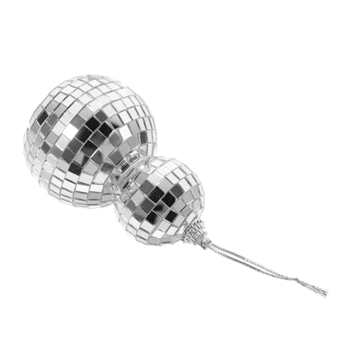 TOYANDONA Hängende Discokugel Reflektierende Spiegelkugel für Partydekoration für Bar Wohnzimmer Hochzeit und Geburtstagsfeiern Einfach Aufzuhängen TOYANDONA Hängende Discokugel Reflektierende Spiegelkugel für Partydekoration für Bar Wohnzimmer Hochzeit und Geburtstagsfeiern Einfach Aufzuhängen von TOYANDONA