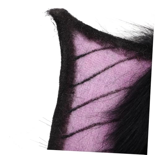 TOYANDONA Halloween Bat Ears Haarreif Dunkel Tierohren Stirnband Handgefertigt Realistisch Für Gothic Cosplay Kostüm Party Foto Requisite TOYANDONA Halloween Bat Ears Haarreif Dunkel Tierohren Stirnband Handgefertigt Realistisch Für Gothic Cosplay Kostüm Party Foto Requisite von TOYANDONA