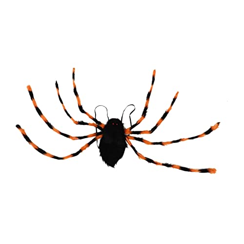TOYANDONA Halloween Candy Tasche Spinnenform Faltbarer Bunter Spinnenrucksack aus Bequemem Halloween Party Zubehör für Kreative Mottoparty Dekoration und Süßigkeitenbeutel von TOYANDONA