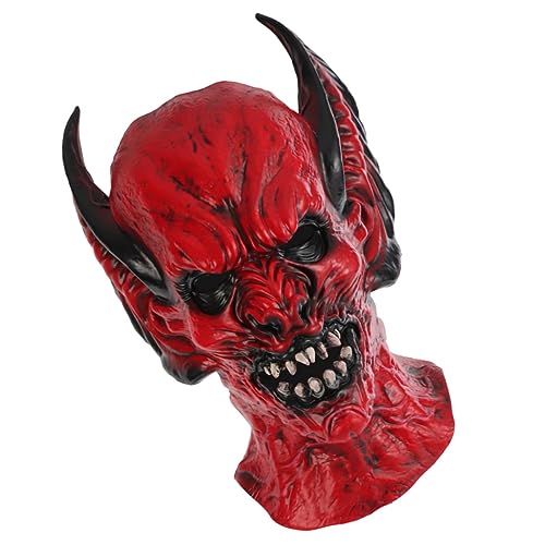 TOYANDONA Halloween Creep Cosplay aus Gruselige Kopfmaske für Kostümpartys Halloween Dekoration und Auftritte Bequem und Leicht für Maskeraden TOYANDONA Halloween Creep Cosplay aus Gruselige Kopfmaske für Kostümpartys Halloween Dekoration und Auftritte Bequem und Leicht für Maskeraden von TOYANDONA