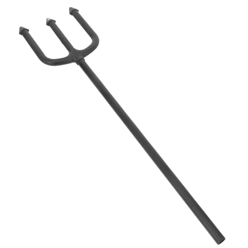TOYANDONA Pitchgabel Für Halloween-kostüm - Dekorative Gabel Für Bühnenleistung, Leicht Und Tragbar, Hohe Festigkeit, Weiches Griffgefühl Als Cosplay-Requisite von TOYANDONA