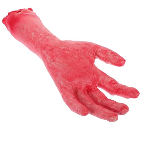 TOYANDONA Halloween Deko Gruseliges Abgetrenntes Handmodell aus Vinyl Langlebig Realistisch für Spukhaus Party Zubehör Halloween Deko Drinnen und von TOYANDONA