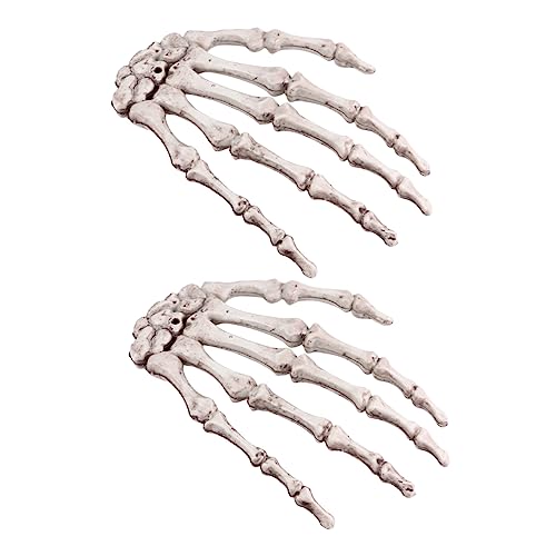 TOYANDONA Halloween Deko Skelett Hand Deko Realistisch Langlebig Kunststoff Horror Requisite für Tisch Fenster Wand Haunted House und Unterricht TOYANDONA Halloween Deko Skelett Hand Deko Realistisch Langlebig Kunststoff Horror Requisite für Tisch Fenster Wand Haunted House und Unterricht von TOYANDONA