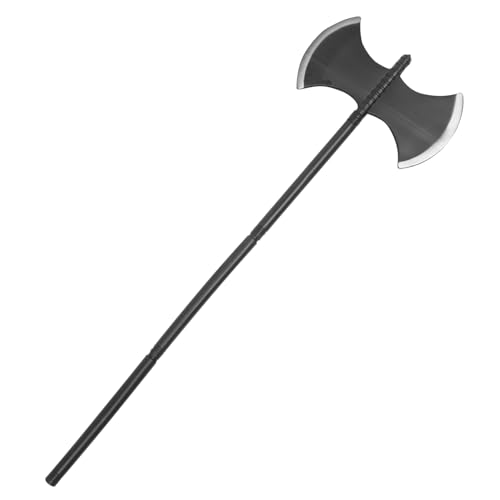 TOYANDONA Halloween Doppelaxt Requisit Leichtem Nachbildung für Langlebig und Sicher Cosplay für Halloween Party und Theateraufführungen TOYANDONA Halloween Doppelaxt Requisit Leichtem Nachbildung für Langlebig und Sicher Cosplay für Halloween Party und Theateraufführungen von TOYANDONA