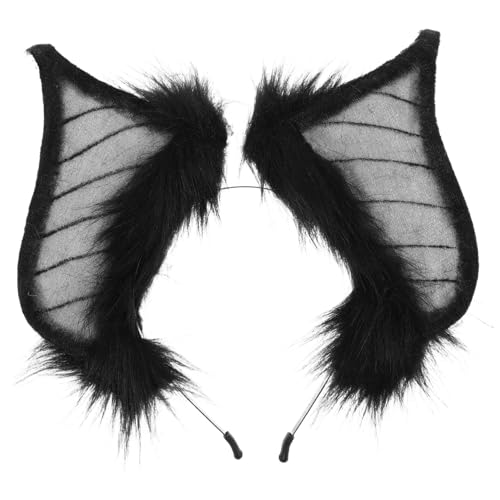 TOYANDONA Halloween Fledermaus Ohren Haarreif Elastisches Bequemes Kopfbedeckungscosplay mit Realistischem Design Vielseitig für Kostüm Party Bühne und Festliche Anlässe Geeignet von TOYANDONA