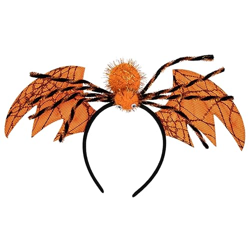 TOYANDONA Halloween Fledermaus Spinnen Haarreif Kreatives Kopfschmuck für Frauen zur Halloween Party Bequemes und Langlebiges Material für Unvergessliche Feiern Einzigartiges Design für von TOYANDONA