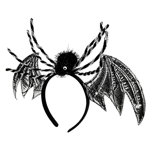 TOYANDONA Halloween Fledermaus Spinnen Stirnband für Kostümpartys Kreatives Haarband für Damen für Halloween Karneval und Kinderfeste Bequem und Langlebig TOYANDONA Halloween Fledermaus Spinnen Stirnband für Kostümpartys Kreatives Haarband für Damen für Halloween Karneval und Kinderfeste Bequem und Langlebig von TOYANDONA