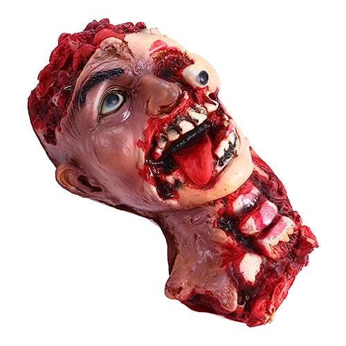 TOYANDONA Halloween Gruselkopf Dekoration Realistisches Horrorkopf für Schaurige Halloween Partys und Geisterhäuser Leicht und Wiederverwendbar für Schaurige TOYANDONA Halloween Gruselkopf Dekoration Realistisches Horrorkopf für Schaurige Halloween Partys und Geisterhäuser Leicht und Wiederverwendbar für Schaurige von TOYANDONA