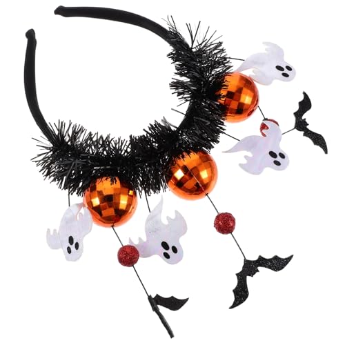 TOYANDONA Halloween Haarreif für Kostümpartys Weißer Geist Haarschmuck für Halloween Karneval Maskerade Cosplay und Fotografie Leicht und Bequem zu Tragen TOYANDONA Halloween Haarreif für Kostümpartys Weißer Geist Haarschmuck für Halloween Karneval Maskerade Cosplay und Fotografie Leicht und Bequem zu Tragen von TOYANDONA