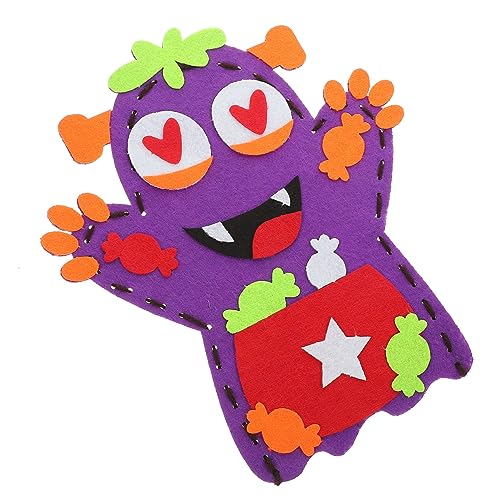 TOYANDONA Halloween Handpuppe Gewebtem DIY Bastelset für Niedliche Handpuppe zum Geschichtenerzählen für Eltern Junge Mädchen Spiel und Kostümpartys TOYANDONA Halloween Handpuppe Gewebtem DIY Bastelset für Niedliche Handpuppe zum Geschichtenerzählen für Eltern Junge Mädchen Spiel und Kostümpartys von TOYANDONA