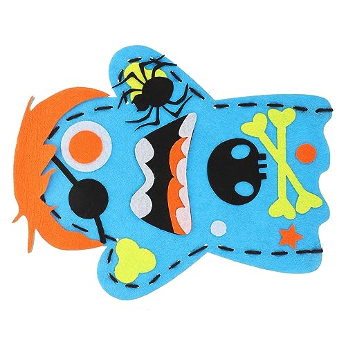 TOYANDONA Halloween Handpuppe aus Vliesstoff DIY Kreatives Bastelmaterial für Handpuppe Geist Fördert Feinmotorik und Fantasie Perfektes Halloween TOYANDONA Halloween Handpuppe aus Vliesstoff DIY Kreatives Bastelmaterial für Handpuppe Geist Fördert Feinmotorik und Fantasie Perfektes Halloween von TOYANDONA