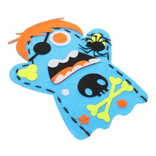 TOYANDONA Halloween Handpuppen DIY aus Weichem Vliesstoff Kreative Kinderbastelspielzeug für Halloween Partys Gruselige Geister Handpuppen als Partygeschenk und Erzählrequisit TOYANDONA Halloween Handpuppen DIY aus Weichem Vliesstoff Kreative Kinderbastelspielzeug für Halloween Partys Gruselige Geister Handpuppen als Partygeschenk und Erzählrequisit von TOYANDONA