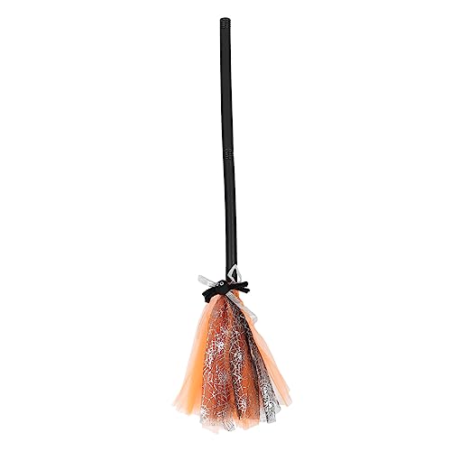 TOYANDONA Halloween Hexenbesen Cosplay Zauberbesen Abnehmbar Robust Halloween Kostüm Zubehör für Party und Verkleidung TOYANDONA Halloween Hexenbesen Cosplay Zauberbesen Abnehmbar Robust Halloween Kostüm Zubehör für Party und Verkleidung von TOYANDONA