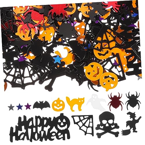 TOYANDONA Halloween Konfetti Mix aus Kürbis Geist Fledermaus Schädel PVC Dekoration für Tischdeko Party Diy Basteln Bunte Streudeko für Halloween Feier und Themenparty TOYANDONA Halloween Konfetti Mix aus Kürbis Geist Fledermaus Schädel PVC Dekoration für Tischdeko Party Diy Basteln Bunte Streudeko für Halloween Feier und Themenparty von TOYANDONA