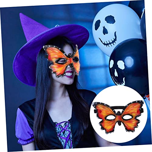 TOYANDONA Halloween PU Schaumstoff Schmetterlingsmaske Leichte Party Roleplay Maske für Damen und Herren Atmungsaktiv für Halloween und Cosplay Feiern von TOYANDONA