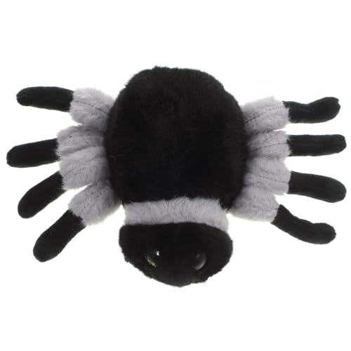 TOYANDONA Halloween Plüschspinne Realistische Schwarze Spinne Weiches Stofftier für Halloween Deko Grusel Accessoire als Kissen und Fotorequisite für Partys und Zuhause TOYANDONA Halloween Plüschspinne Realistische Schwarze Spinne Weiches Stofftier für Halloween Deko Grusel Accessoire als Kissen und Fotorequisite für Partys und Zuhause von TOYANDONA