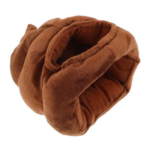 TOYANDONA Halloween Poop Hut Lustiger Karnevalshut für Erwachsene Witzige Kopfbedeckung für Partys Große als Kostümzubehör für Erwachsene von TOYANDONA