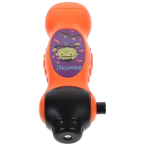 TOYANDONA Halloween Projektor Taschenlampe mit Leuchtendem Halloween Handlicher Mini LED Projektor für Kinderzimmer und Schlafenszeit Sicherer Tragbar und TOYANDONA Halloween Projektor Taschenlampe mit Leuchtendem Halloween Handlicher Mini LED Projektor für Kinderzimmer und Schlafenszeit Sicherer Tragbar und von TOYANDONA