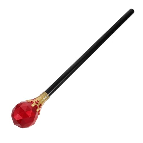 TOYANDONA Halloween Props für Dekoration Children Toys kinderspielzeuge Piraten-Augenklappe Streich Fan-Shop Kostüm Spaß Cosplay-Verzierung Kinderstock Plastik rot von TOYANDONA