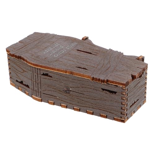 TOYANDONA Halloween-Süßigkeiten-Sarg-Box: Halloween-Leckerli-Box 10,2 x 5 x 3,1 cm – Mini-Snacktablett in Sargform – Servierplatte für Süßigkeiten und Party- TOYANDONA Halloween-Süßigkeiten-Sarg-Box: Halloween-Leckerli-Box 10,2 x 5 x 3,1 cm – Mini-Snacktablett in Sargform – Servierplatte für Süßigkeiten und Party- von TOYANDONA