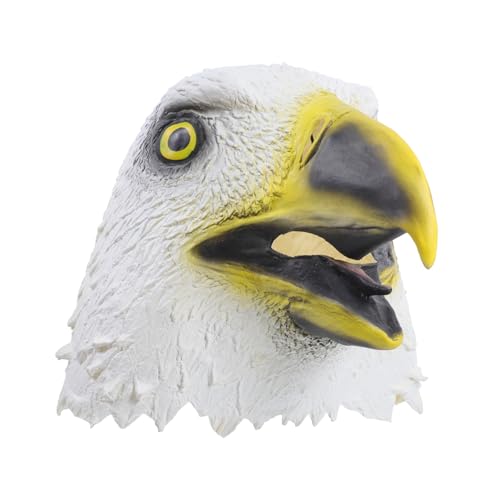 TOYANDONA Halloween Tiermaske Lustiger Adlerkopf für Partys Leicht und Bequem für Halloween Feiern Bühnenauftritte und Festliche Dekorationen TOYANDONA Halloween Tiermaske Lustiger Adlerkopf für Partys Leicht und Bequem für Halloween Feiern Bühnenauftritte und Festliche Dekorationen von TOYANDONA
