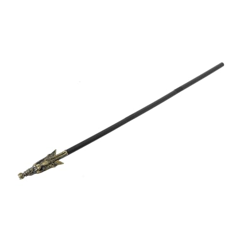 TOYANDONA Halloween Zauberstab Leichtes Kostümzubehör für Cosplay und Rollenspiele für Partys und Veranstaltungen Bronze Farbe von TOYANDONA