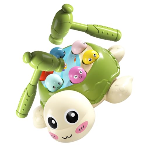 TOYANDONA Hammer mit Doppelseitigen Cartoon Interaktives Motorikspielzeug Hand Auge Koordination und Reaktionsfähigkeit Pädagogisches Lernspielzeug Ab Jahren von TOYANDONA