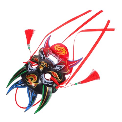 TOYANDONA Handbemalte Chinesische Opernmaske Vollgesichts Maske aus Leichtem für Cosplay Karneval Halloween und Mardi Gras Traditionelle Dekorative Maskerade Detailreich und Komfortabel TOYANDONA Handbemalte Chinesische Opernmaske Vollgesichts Maske aus Leichtem für Cosplay Karneval Halloween und Mardi Gras Traditionelle Dekorative Maskerade Detailreich und Komfortabel von TOYANDONA