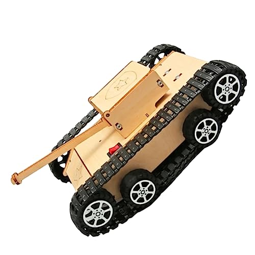 TOYANDONA Handgefertigt DIY Panzerauto Für Panzer Kinderspielzeug DIY Zusammenbau Panzer Spielset Lernspielzeug Kleinkind Panzer DIY Konstruktionszug Elektrisches Holz Khaki TOYANDONA Handgefertigt DIY Panzerauto Für Panzer Kinderspielzeug DIY Zusammenbau Panzer Spielset Lernspielzeug Kleinkind Panzer DIY Konstruktionszug Elektrisches Holz Khaki von TOYANDONA