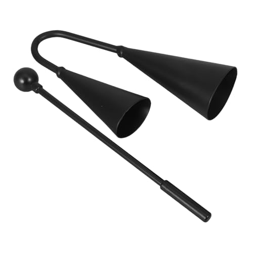 TOYANDONA Handgehaltene Kuhglocke mit Schlägel Doppelte Metallröhren für Töne Orff Instrument zur Musikalischen Früherziehung für Fördert Kreativität und Montessori Lernen TOYANDONA Handgehaltene Kuhglocke mit Schlägel Doppelte Metallröhren für Töne Orff Instrument zur Musikalischen Früherziehung für Fördert Kreativität und Montessori Lernen von TOYANDONA