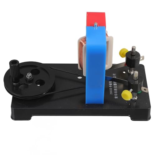 TOYANDONA Handgenerator Etikett Lehrreich Bausatz Wissenschaftliches Experimentierset Wissenschaftliche Requisiten Zum Selbermachen Material Für Wissenschaftliche Experimente Eisen von TOYANDONA
