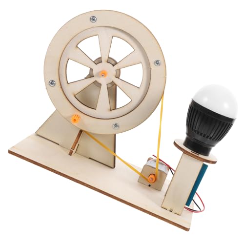 TOYANDONA Handgenerator experimente Experiment bastel Set für Experimentierkasten stromerzeuger handwerkskunst Kurbelgenerator Stromgenerator tragbar hölzern TOYANDONA Handgenerator experimente Experiment bastel Set für Experimentierkasten stromerzeuger handwerkskunst Kurbelgenerator Stromgenerator tragbar hölzern von TOYANDONA