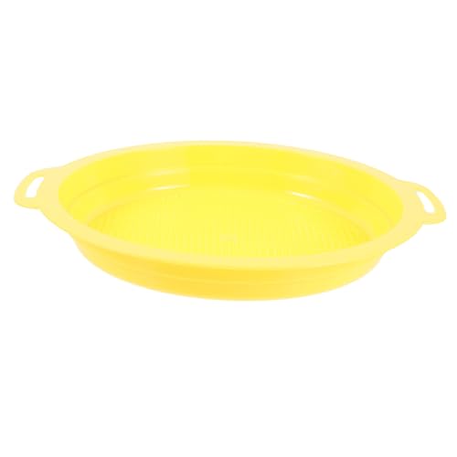 TOYANDONA Handheld Mesh Sieb Pan Goldsucher Filterpfanne mit Tasche Effizientes Filtern von Sand und Mineralien Rutschfester Griff Multifunktionales Filtersieb für Goldsuche und Prospektion TOYANDONA Handheld Mesh Sieb Pan Goldsucher Filterpfanne mit Tasche Effizientes Filtern von Sand und Mineralien Rutschfester Griff Multifunktionales Filtersieb für Goldsuche und Prospektion von TOYANDONA