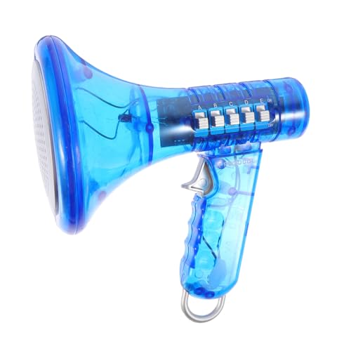 TOYANDONA Handhorn Lautsprecher Trompete Stimme Kindermikrofon Streich tragbarer Sprachwechsler Stimmverzerrerspielzeug für Sprachwechsler- für Tonwechsler Abs Blau TOYANDONA Handhorn Lautsprecher Trompete Stimme Kindermikrofon Streich tragbarer Sprachwechsler Stimmverzerrerspielzeug für Sprachwechsler- für Tonwechsler Abs Blau von TOYANDONA