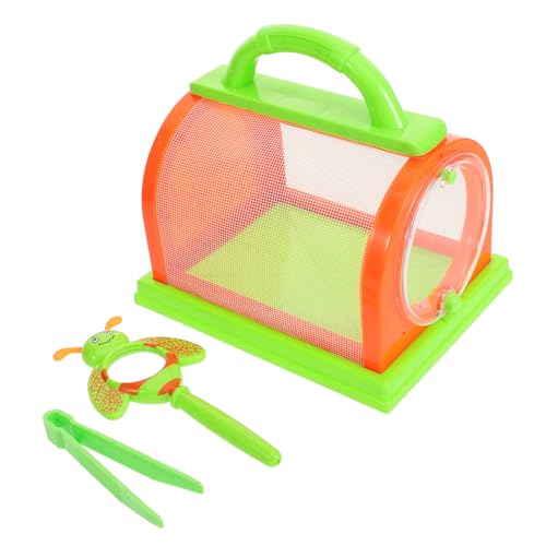 TOYANDONA Handlicher Insektenbeobachtungs Käfig Für 3 Teiliges Set Mit Tragbarem Netz Lupe Und Tweezern Und Ideal Für Outdoor Abenteuer Und Insektenforschung TOYANDONA Handlicher Insektenbeobachtungs Käfig Für 3 Teiliges Set Mit Tragbarem Netz Lupe Und Tweezern Und Ideal Für Outdoor Abenteuer Und Insektenforschung von TOYANDONA