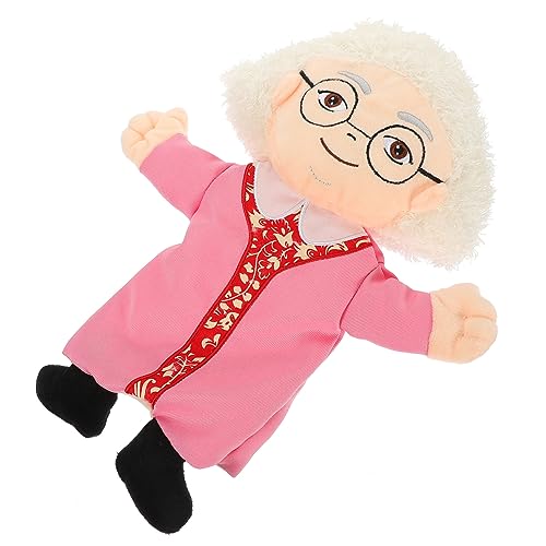 TOYANDONA Handpuppe Handspielzeug aus Weichem PP Baumwollmaterial Kreative Storytelling Puppe für Kleinkinder Fördert Fantasie und Koordination Geeignet für Junge Mädchen von TOYANDONA