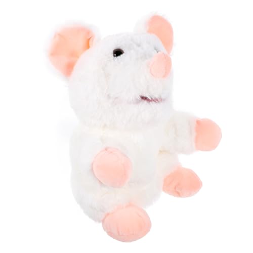 TOYANDONA Handpuppe Plüsch Tierform Interaktives Kuscheltier Cartoon Handpuppe für Geschichten Erzählen und Rollenspiele Weiches Stofftier für Kindergarten und Zuhause von TOYANDONA