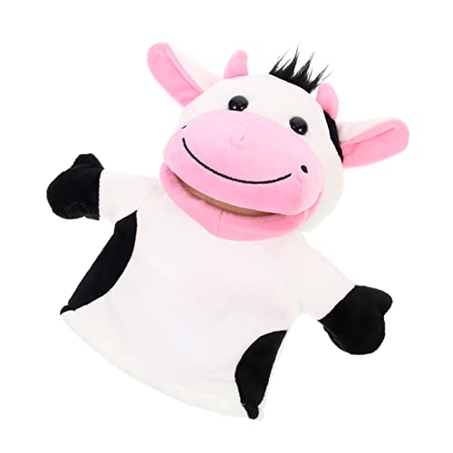TOYANDONA Handpuppe Tierspielzeug Für Eltern-Kind-puppenspielzeug Eltern-Kind- Interaktives Für Puppen Für Weiß Pp Baumwolle von TOYANDONA