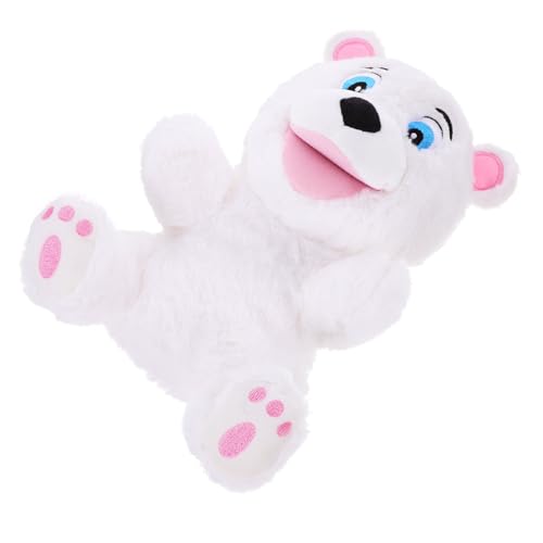TOYANDONA Handpuppe für Bärenförmige Pädagogische Handpuppe Geschichtenerzählen und Rollenspiel Fördert Kreativität und Fantasie von TOYANDONA