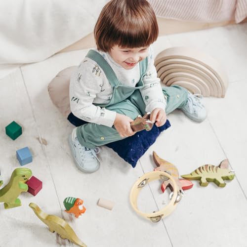 TOYANDONA Handtrommel Holz Percussion Instrument Tamburin Rassel Shaker für Musikalische Früherziehung und Tanz mit Ergonomischem Design und Klarem Klang TOYANDONA Handtrommel Holz Percussion Instrument Tamburin Rassel Shaker für Musikalische Früherziehung und Tanz mit Ergonomischem Design und Klarem Klang von TOYANDONA