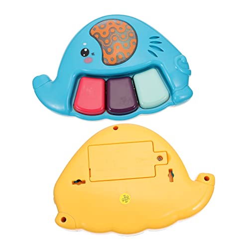 TOYANDONA Handtrommel Musikspielzeug für Babys Cartoon- -Musikinstrument Handschlagtrommelspielzeug für Babytrommeln Handspielzeug Plastik Zufällige Farbe von TOYANDONA