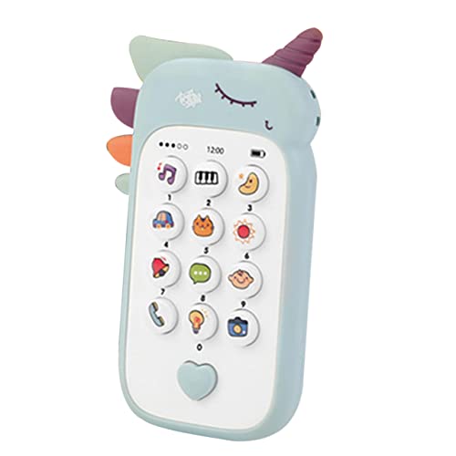 TOYANDONA Handy für kinderhandy Handy musikspielzeug für Musikspielzeug für Babyphone Handyspielzeug Telefon Plastik Sky-Blue TOYANDONA Handy für kinderhandy Handy musikspielzeug für Musikspielzeug für Babyphone Handyspielzeug Telefon Plastik Sky-Blue von TOYANDONA